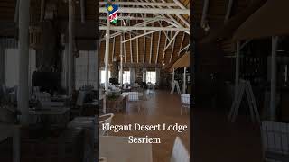 Elegant Desert Lodge in Namibia [upl. by Danni]