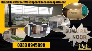 Sumaira Noor Luxury Apartment Brand New 3 Bedroom Drawing And Dining Room Apt Zeenatabad Scheme 33 [upl. by Nomolos]