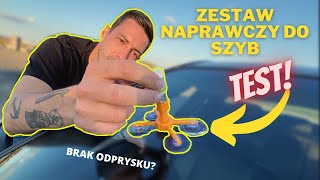 Testujemy Tani zestaw naprawczy do szyb  TEST  Sprawdzamy  🚗 Działa na odpryski Warto  DIY [upl. by Esnohpla]