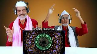 PSYTRANCE Music Made Crazy To These Two Uncles From India Blastoyz  Mandala Viral on TikTok [upl. by Arikihs]