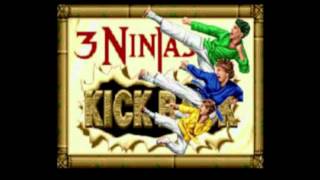 3 Ninjas Kick Back OST  Sega CD  Secret Cave [upl. by Nomaj]