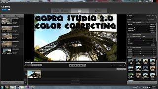 GoPro Studio 20 Easy Color Correcting [upl. by Trepur567]