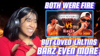 Both Were Fire But Loved Laltins Barz Even More  Laltin vs 10haa  Reaction Video 254mission [upl. by Ylro]