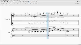 CASIOPEA Zoom Live Ver Keyboard Technique called quotTaUEquot 田植え奏法 Gt Issei Noro TAB amp Fingering [upl. by Langan437]