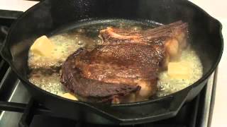 How to Cook a Côte de Bœuf Rib Eye Steak [upl. by Rothschild]