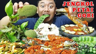 SPESIAL MAKAN NASI LIWET  1 KILO IKAN PINDANG PEDAS LALAPAN JENGKOL PETE MENTAH SAMBEL TERASI [upl. by Riccio]