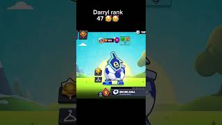 Darryl rank 47 🥳🥳supercell gaming brawl shorts [upl. by Cavuoto]