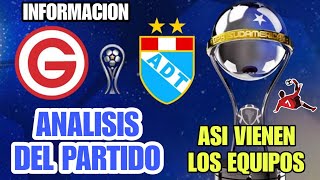 Información relevante del Deportivo Garcilaso vs ADT  Análisis  historial y rachas de los equipos [upl. by Edialeda]