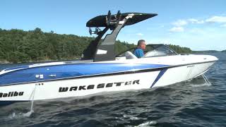 2016 Malibu Wakesetter 25 LSV  Boat Review [upl. by Auqenahs]