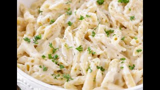 Creamy White Sauce Pasta thefreshplate06 [upl. by Iphlgenia]