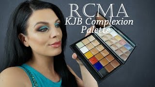 RCMA KEVIN JAMES BENNETT KJB COMPLEXION PALETTE  REVIEW AND DEMO [upl. by Rma]