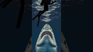 Incredible Footage Of Tiger Shark Attack  shark tigershark ocean sea trending shorts [upl. by Hailee843]