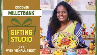 Millet Bank Gifting Studio Tour with Vishala Reddy [upl. by Leena989]