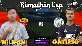 WILDAN VS GATUSO  PES 24 PS3 THR CUP DK4 OFFICIAL [upl. by Ertemed]