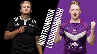 BUCS Super Rugby Northumbria v Loughborough [upl. by Htebazila]