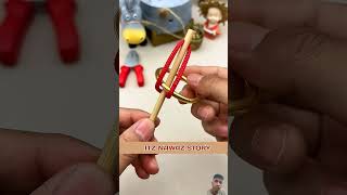 रिंग को कैसे रस्सी से अलग करे🤔🤯mini wood toywood working art skillshand craft ideas shorts​ [upl. by Lantz748]