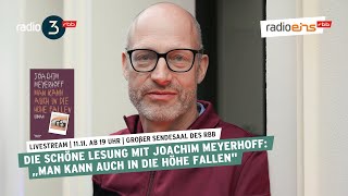 Die schöne Lesung mit Joachim Meyerhoff „Man kann auch in die Höhe fallenquot [upl. by Francoise547]