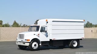 1997 International 4700 14 Chip Dump Truck [upl. by Honna]