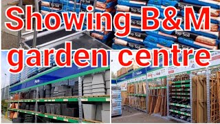 Showing BampM garden centre [upl. by Nonez]