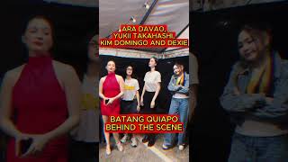 Ara Davao Yukii Takahashi  Kim Domingo at Dexie Diaz sa BATANG QUIAPO batangquiapo cocomartin [upl. by Clarkin63]