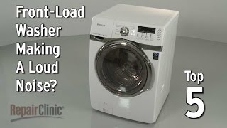 FrontLoad Washer Is Noisy — Washing Machine Troubleshooting [upl. by Gemini888]