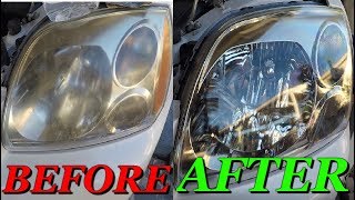 Fastest possible way to restore HEADLIGHTS [upl. by Kuska]