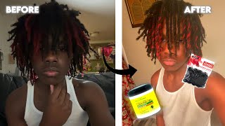 How To Retwist Freeform Dreads Easy [upl. by Ahsiei]