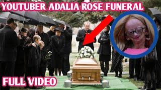 YouTuber Adalia Rose Funeral Full Video  Adalia Rose Passed Away  Adalia Rose death [upl. by Dich852]