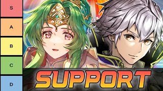 ULTIMATE SUPPORT TIER LIST 169 Heroes ranked  Fire Emblem Heroes [upl. by Sibeal17]