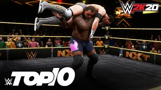 Keith Lee’s Limitless inring maneuvers WWE 2K20 Top 10 [upl. by Aeriel]