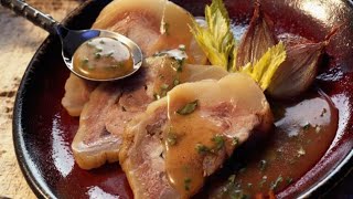 Recette  Tête de veau sauce ravigote [upl. by Neraa]