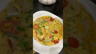 Omelette recipetomato onion shortsviral breakfast [upl. by Irrot]