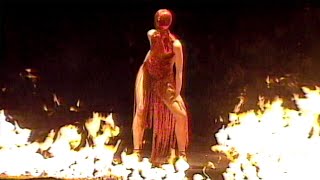 ALEXANDER McQUEENs Fiery Fall 1998 Runway  Videofashion Archives [upl. by Tasiana]