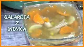 GALARETA Z INDYKA 🍤 Krok po kroku 👍CZERWCOWA LENKA GOTUJE 🍲 [upl. by Eiznil]