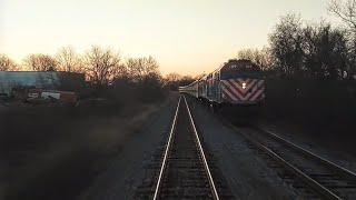 Full Ride  Metra MDW Cab Ride 2210 RoselleWestern Express [upl. by Trin]