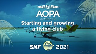 Starting and Growing a Flying Club Jamie Beckett AOPA [upl. by Hajin]