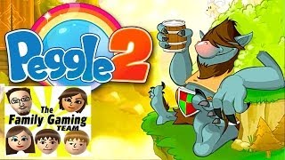 Lets Play Peggle 2  Jeff Mountains High Xbox One Father Daughter Gameplay [upl. by Schoening]