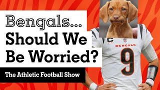 Bengals start winlessshould we worry  The Athletic Football Show  bengals joeburrow [upl. by Nauqram]