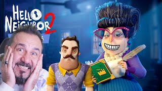 HELLO NEIGHBOR 2 KÜTÜPHANECİ TEYZEDEN KAÇIŞ  HELLO NEIGHBOR 2 OYNUYORUZ 11 bölüm [upl. by Jonah]