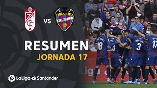 Resumen de Granada CF vs Levante UD 12 [upl. by Atnod]