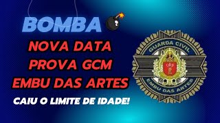 Nova data para a prova da GCM de Embu das Artes [upl. by Abla]