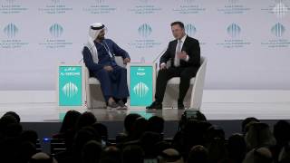 Mohammad Al Gergawi in a conversation with Elon Musk during WGS17 [upl. by Nikolaus567]