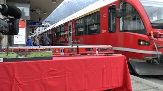 LGB Bärenland Allegra 22226  Im ArosaBärenland mit der Rhätischen Bahn  Vorstellung und Details [upl. by Strephonn]