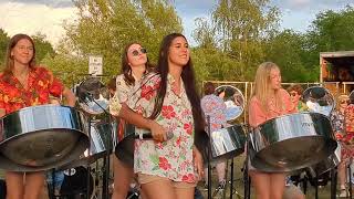 Petoskey High School Steel Drum Band playing quotI Wishquot by Stevie Wonder [upl. by Lathrope983]