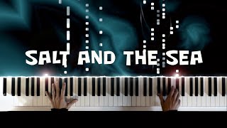 Salt and the Sea The Lumineers Piano Cover Piano Tutorial [upl. by Notirb]