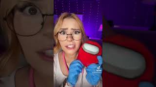 ASMR MAIS TU AS QUELQUE CHOSE DANS TON OREILLE 👂 shorts Asmr medical pour s’endormir VITE 👀👂 [upl. by Shu407]