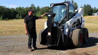 PD550 Post Pounder Attachment for Skid Steer Loader  Introduction Newer Models Available [upl. by Ani]