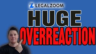 📉 HUGE LegalZoom Market Overreaction  Why I Bought the DIP 💼 LZ Fair Value 1438 [upl. by Arais]