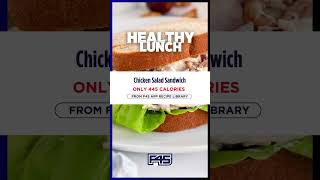 Chicken Salad Sandwich👇  caloriedeficit recipeoftheday mushroomrecipe [upl. by Lucas]