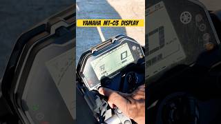 Yamaha MT 03 Instrument Cluster Explained  BikeWale shorts yamahamt03 [upl. by Volny]